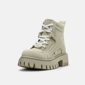 Buffalo ZANOS NC MID - VEGAN NUBUCK Bianco
