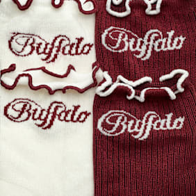 Buffalo RUFFLE - COTTON rosso