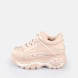 Buffalo Kicks Classic cuir nappa rose baby pink rose 61597 1