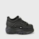 Buffalo Classic Low BS Leather black 62403 1