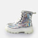 Buffalo Aspha Lace Up Hi silver 65303 1