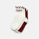Buffalo Ruffle Socks (2 Pack) Red 106329 1