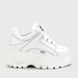 Buffalo Classic Low BS Leather blanco 62405 1