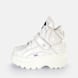 Buffalo Classic High Leather blanc 63166 1