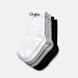 Buffalo Logo Crew Socks (3 Pack) white 106309 1