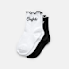 Buffalo Ruffle Socks (2 Pack) Weiß 106305 1
