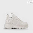 Buffalo CLD CHAI  - VEGAN NUBUCK/NAPPA - KHAKI/BLACK beige 62425 1