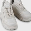 Buffalo CLD CHAI  - VEGAN NUBUCK/NAPPA - KHAKI/BLACK beige 62425 3