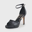 Buffalo Ronja Sandales à talon vegan, beige noir 62517 3