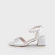 Buffalo Beate sandalia de pulsera, marfil blanco 85670 1