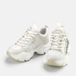 Buffalo Binary Lux sneakers vegane, bianche bianco 63432 4