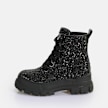Buffalo Aspha Lace Up Hi stivaletti vegani, viola sirena nero 63518 1