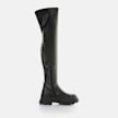 Buffalo Aspha Stretch Overknee black 64620 5
