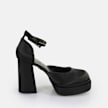 Buffalo MAY DORSAY - VEGAN SUEDE - BLACK/BROWN LEO schwarz 63763 5