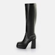 Buffalo Stivali May Boot HI vegan, nero nero 63782 1