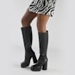 Buffalo Stivali May Boot HI vegan, nero nero 63782 2