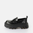 Buffalo Flora Loafer schwarz 64184 1