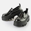 Buffalo Flora Loafer schwarz 64184 2