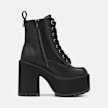 Buffalo Killah Lace Up MID Schwarz 64203 2