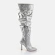 Buffalo Linda Boot Shine argent 64361 4