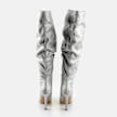 Buffalo Linda Boot Shine argent 64361 5