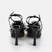 Buffalo FAIRY FLUFF - VEGAN PATENT - SILVER black 64412 5