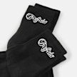 Buffalo Logo Quarter (2 Pack) black 64428 3