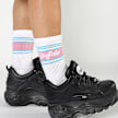 Buffalo Tennis Stripes Calcetines (2 Pack) blanco 64427 4