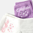 Buffalo Star Embroidery Calcetines (2 Pack) blanco 64429 3
