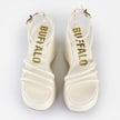 Buffalo Joy MSS Sandal bianco 64511 3
