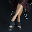 Buffalo Ava Velcross black 64551 2
