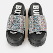 Buffalo Aspha Slide Glam black 64652 3