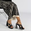 Buffalo LIZA CROSS  - VEGAN NAPPA - BLACK black 93126 2