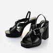 Buffalo LIZA CROSS  - VEGAN NAPPA - BLACK black 93126 4