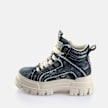 Buffalo ASPHA NC MID - VEGAN NUBUCK - KHAKI blue 91645 1