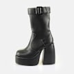 Buffalo Heart Bootie Buckle black 64837 1