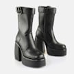 Buffalo Heart Bootie Buckle black 64837 3