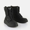 Buffalo Vectra Lace Up HI Warm black 64861 3