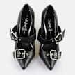 Buffalo Juliet Pump Buckle black 64872 2