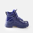 Buffalo ASPHA NC MID - VEGAN NUBUCK - KHAKI purple 65139 4
