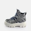 Buffalo ASPHA NC MID - VEGAN NUBUCK - KHAKI blue 65146 1