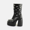 Buffalo Heart Boot Riv schwarz 65153 1