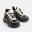 Buffalo CLD CHAI  - VEGAN NUBUCK/NAPPA - KHAKI/BLACK black 65170 3