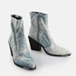 Buffalo West Boot LO blue 65186 3