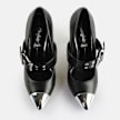 Buffalo Juliet Pump Belt schwarz 65199 2