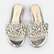 Buffalo Kira Slide argent 65208 2