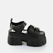 Buffalo Gospher Sandal black 65232 4