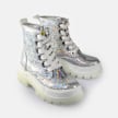 Buffalo Aspha Laceup HI argent 65303 3