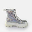 Buffalo Aspha Laceup HI argent 65303 4