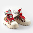 Buffalo ASPHA NC MID - VEGAN NUBUCK - KHAKI blanco 65401 3